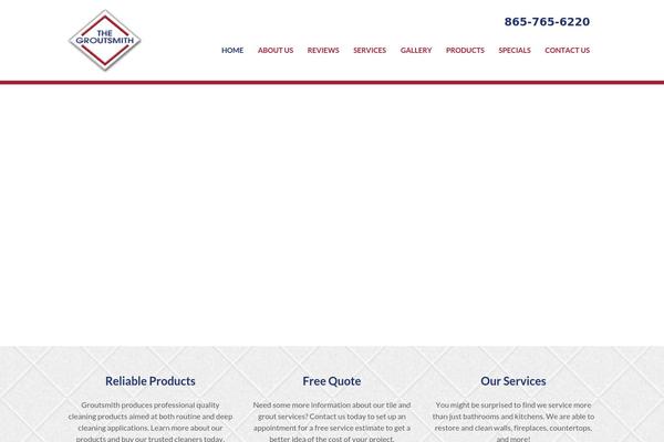 Titan theme site design template sample