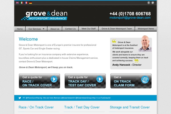 Site using Elite Accordion plugin