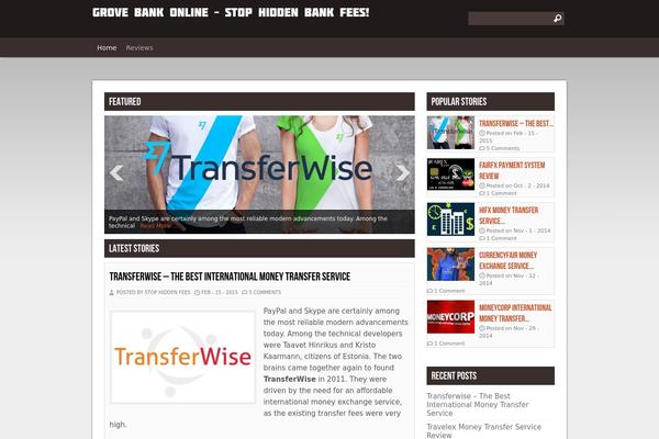 grovebankonline.com site used Tiberion