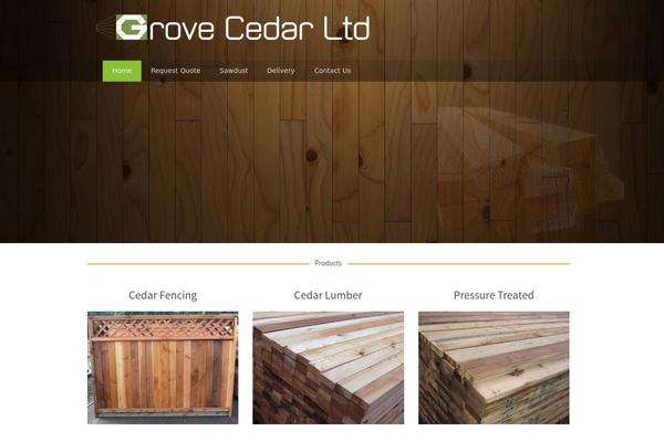 grovecedar.com site used Multi