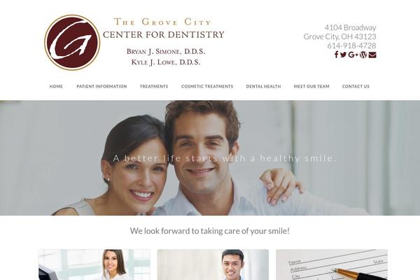 grovecitycenterfordentistry.com site used Gccd