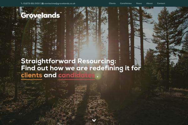 grovelands.co.uk site used Pixeldot