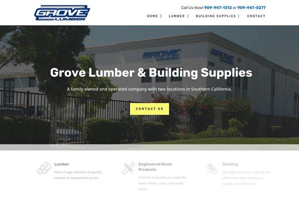 Fuse theme site design template sample