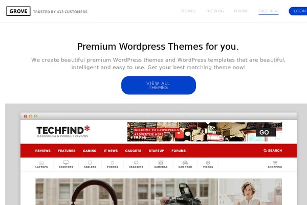 grovepixels.com site used Ajima