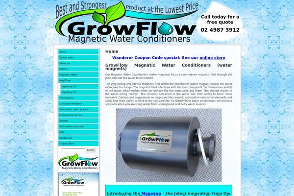 growflow.com.au site used Water