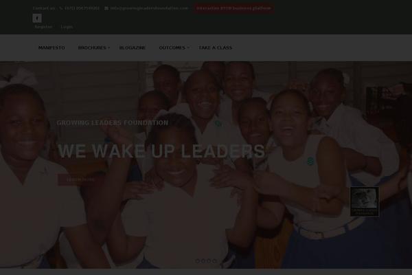 ArileWP theme site design template sample
