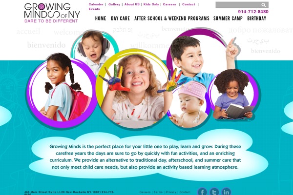 Screen1.3 theme site design template sample