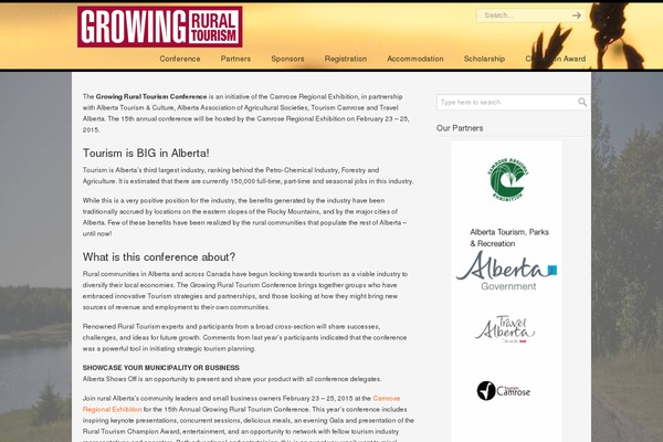 growingruraltourism.ca site used Blog Light