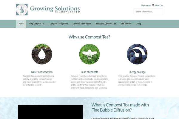 Enterprise Pro theme site design template sample