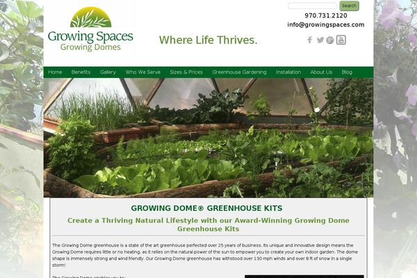 growingspaces.com site used Growingspaces