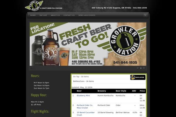 Alyeska theme site design template sample