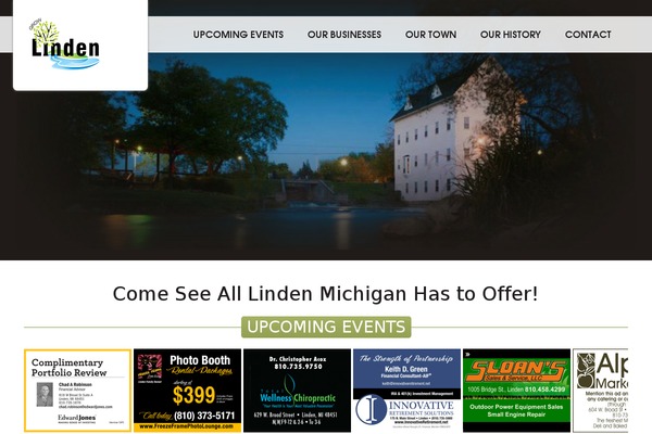 Patricia theme site design template sample