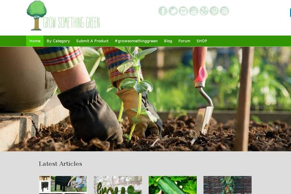 Dynamik Gen theme site design template sample