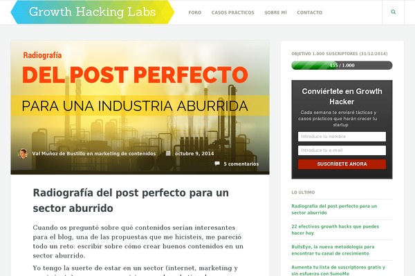 growthhackinglabs.com site used Amandalite