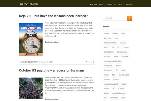 Ignition theme site design template sample