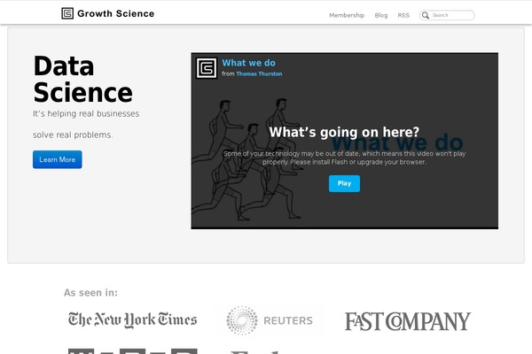 PageLines theme site design template sample