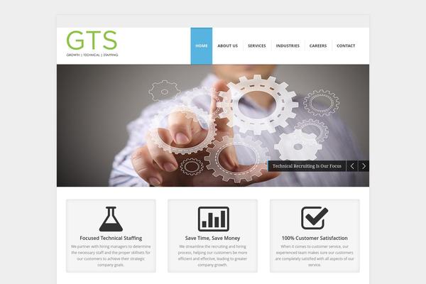 CoWorker theme site design template sample