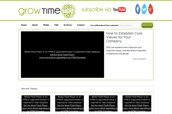 Motion Picture theme site design template sample