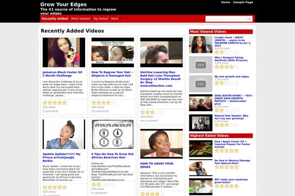Covertvideopress theme site design template sample