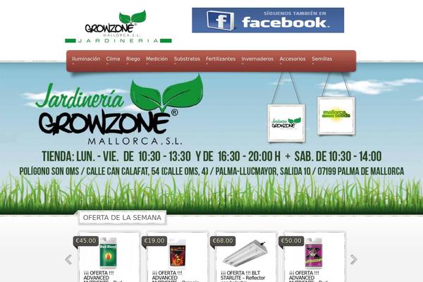eStore theme site design template sample
