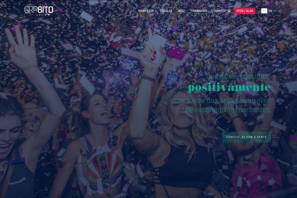 NAMO theme site design template sample