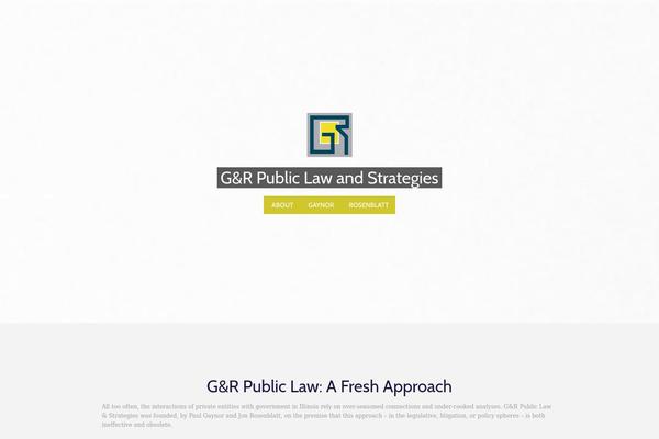 Quickstep theme site design template sample