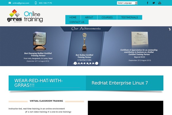 grrasonlinetraining.com site used Sparse
