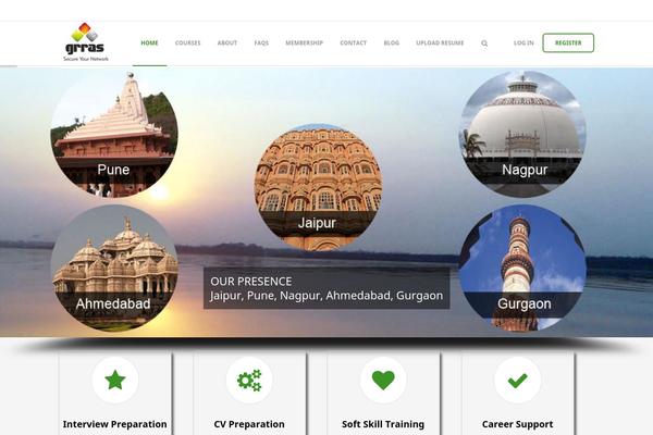 Ib-educator theme site design template sample