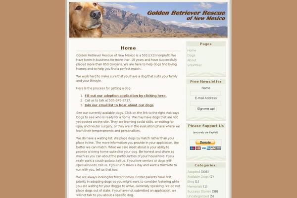 Connections theme site design template sample