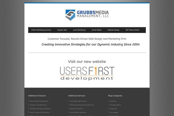 Blue Diamond theme site design template sample