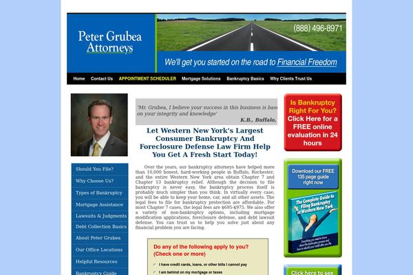 Thirty Ten theme site design template sample