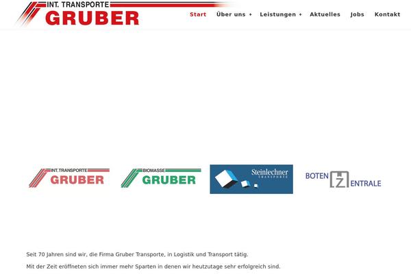Logistic theme site design template sample