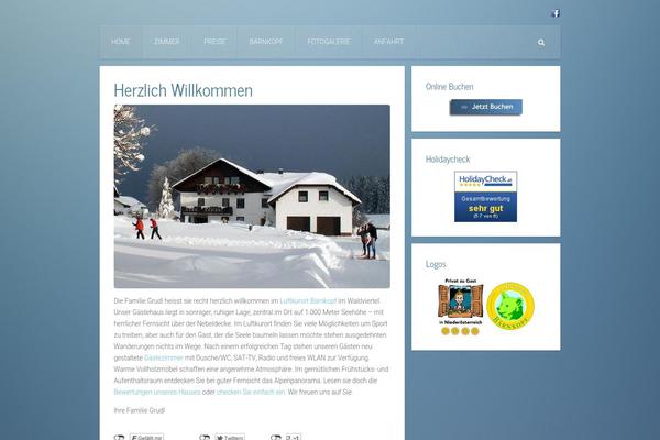 Everest theme site design template sample