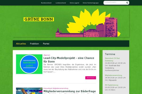 Urwahl3000 theme site design template sample