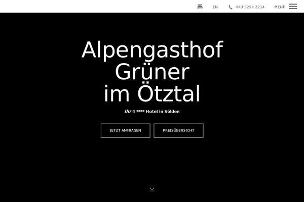 Site using Superfly-menu plugin