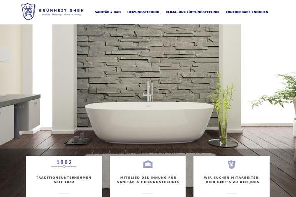 gruenheit-gmbh.de site used Limain