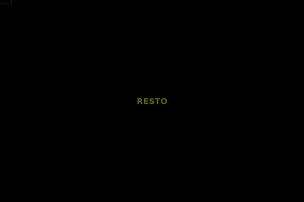 Ristorante theme site design template sample