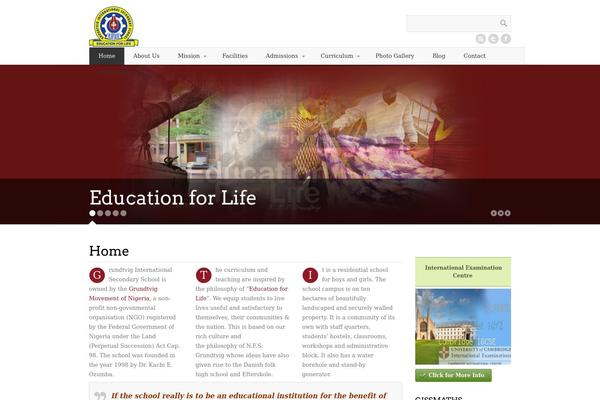 Broadscope theme site design template sample