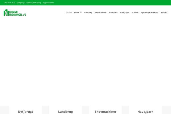Generatepress_child theme site design template sample