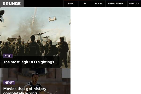 Unified theme site design template sample