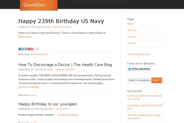 ChromeBlog theme site design template sample