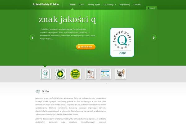 TheCorporation theme site design template sample