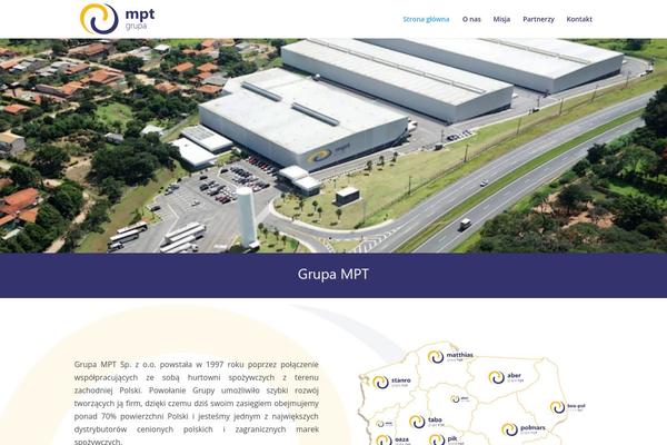grupampt.pl site used Divi