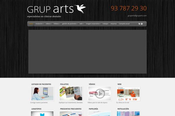 gruparts.com site used Feather2