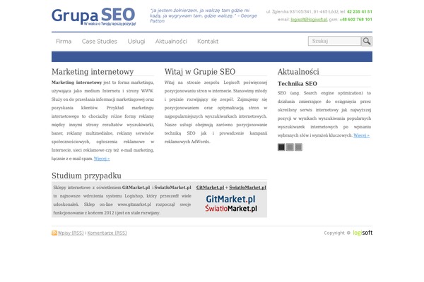 Fusion theme site design template sample