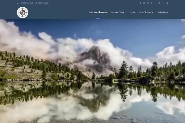 Adventure-tours theme site design template sample