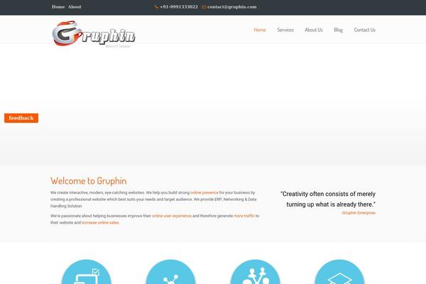 Site using Essential Grid plugin