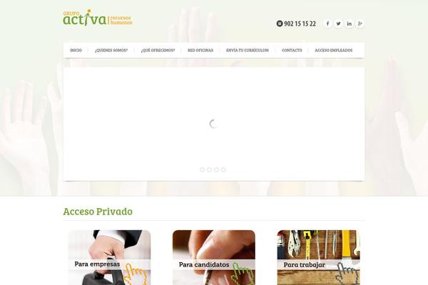 Skybox theme site design template sample