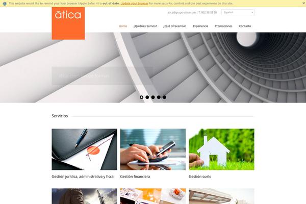 Carbon theme site design template sample