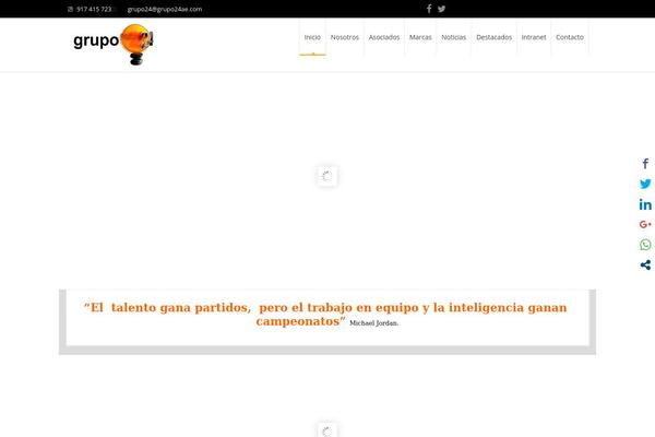 PRO Business theme site design template sample